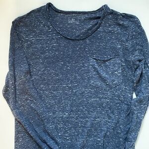 ~5/$20~  Standard Cloth Pocket Front Long Sleeve Tee - S